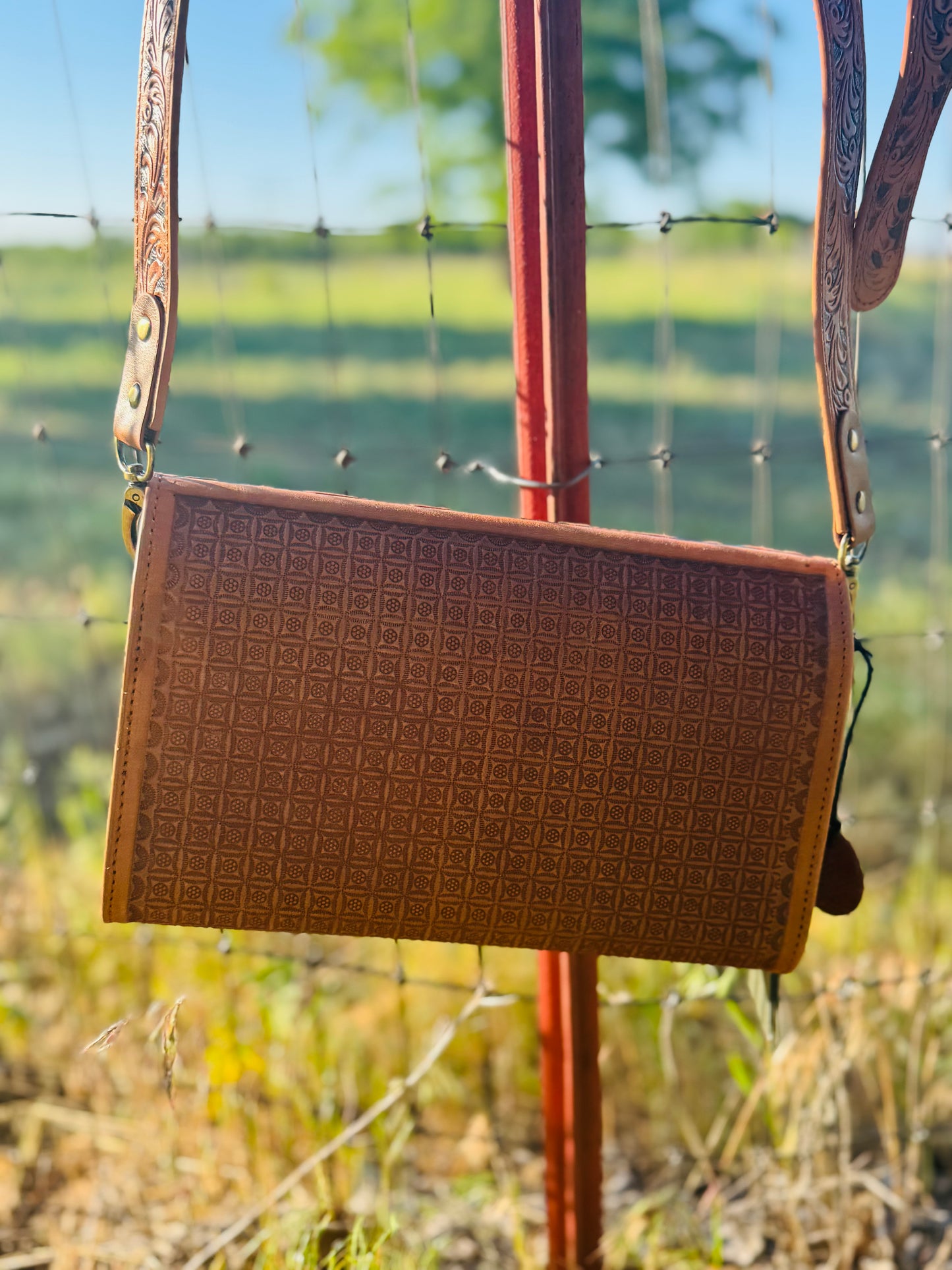 Circe Hand Tooled Bag