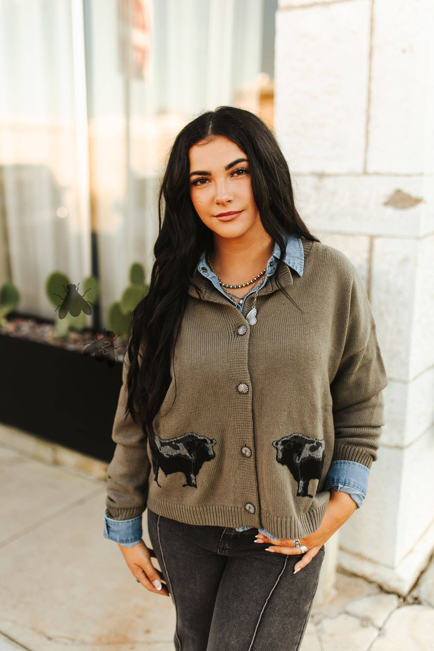 Ranch Royalty Angus Sweater