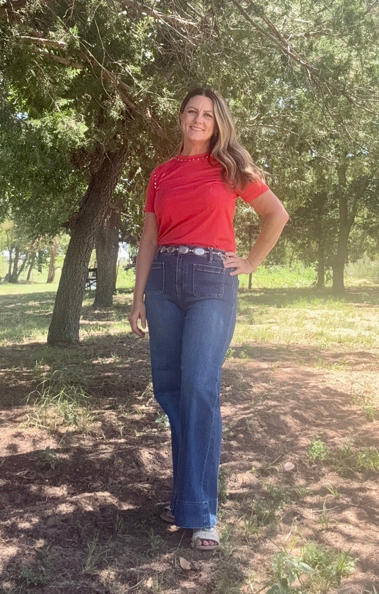 Front Pocket Crop Trouser