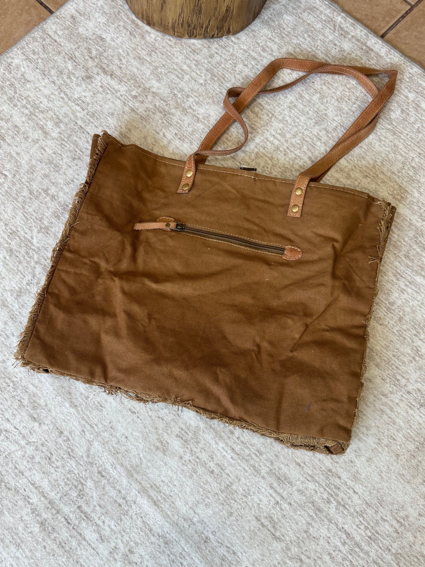 Canvas Upcycled Tote