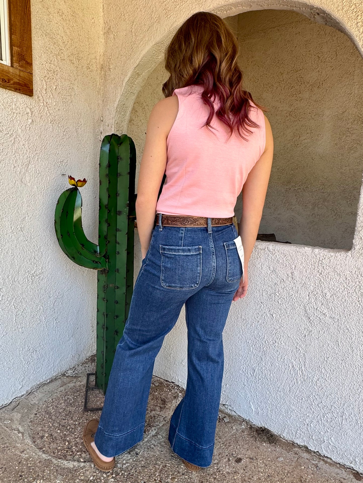 Front Pocket Crop Trouser