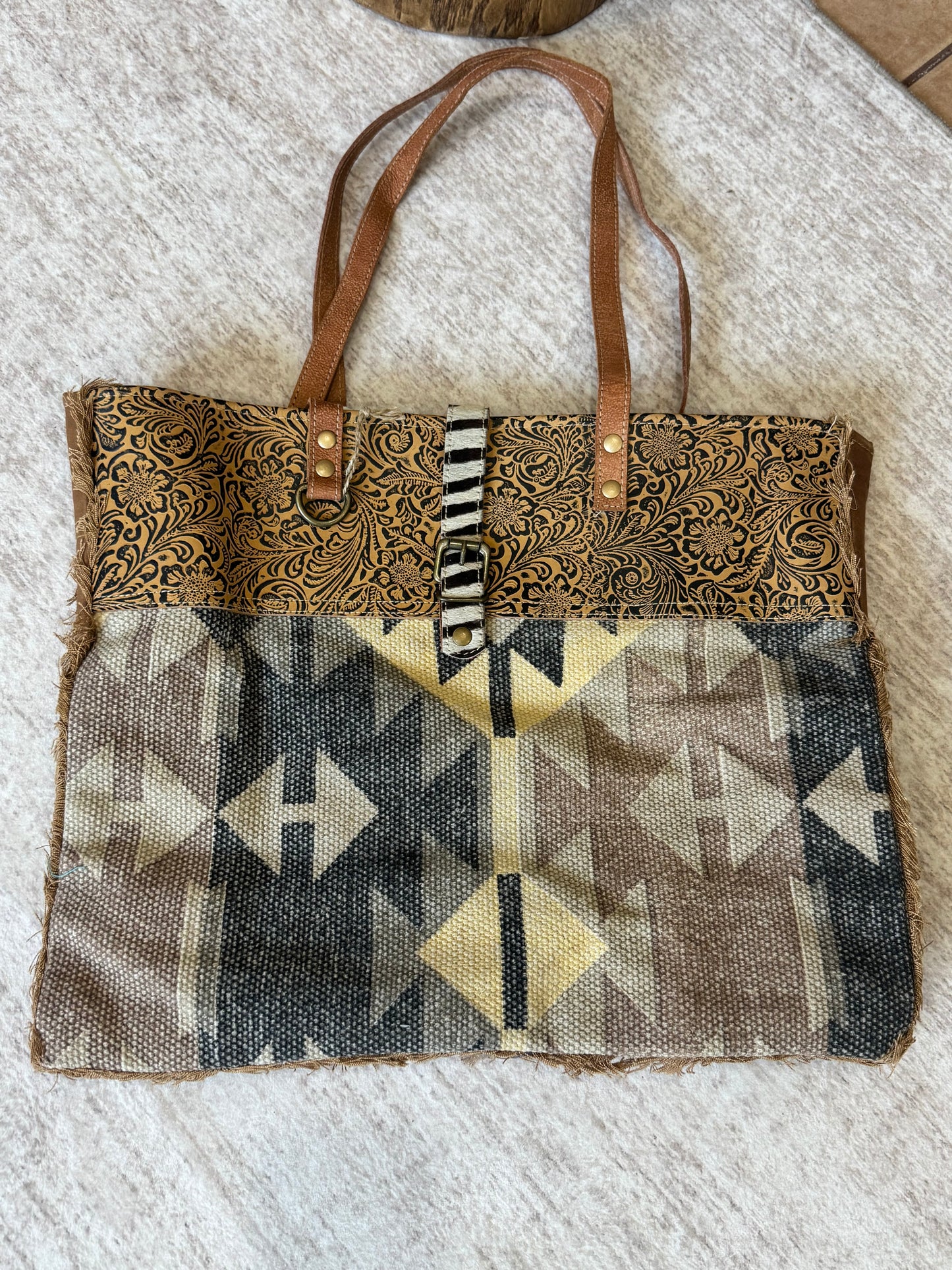 Canvas Upcycled Tote