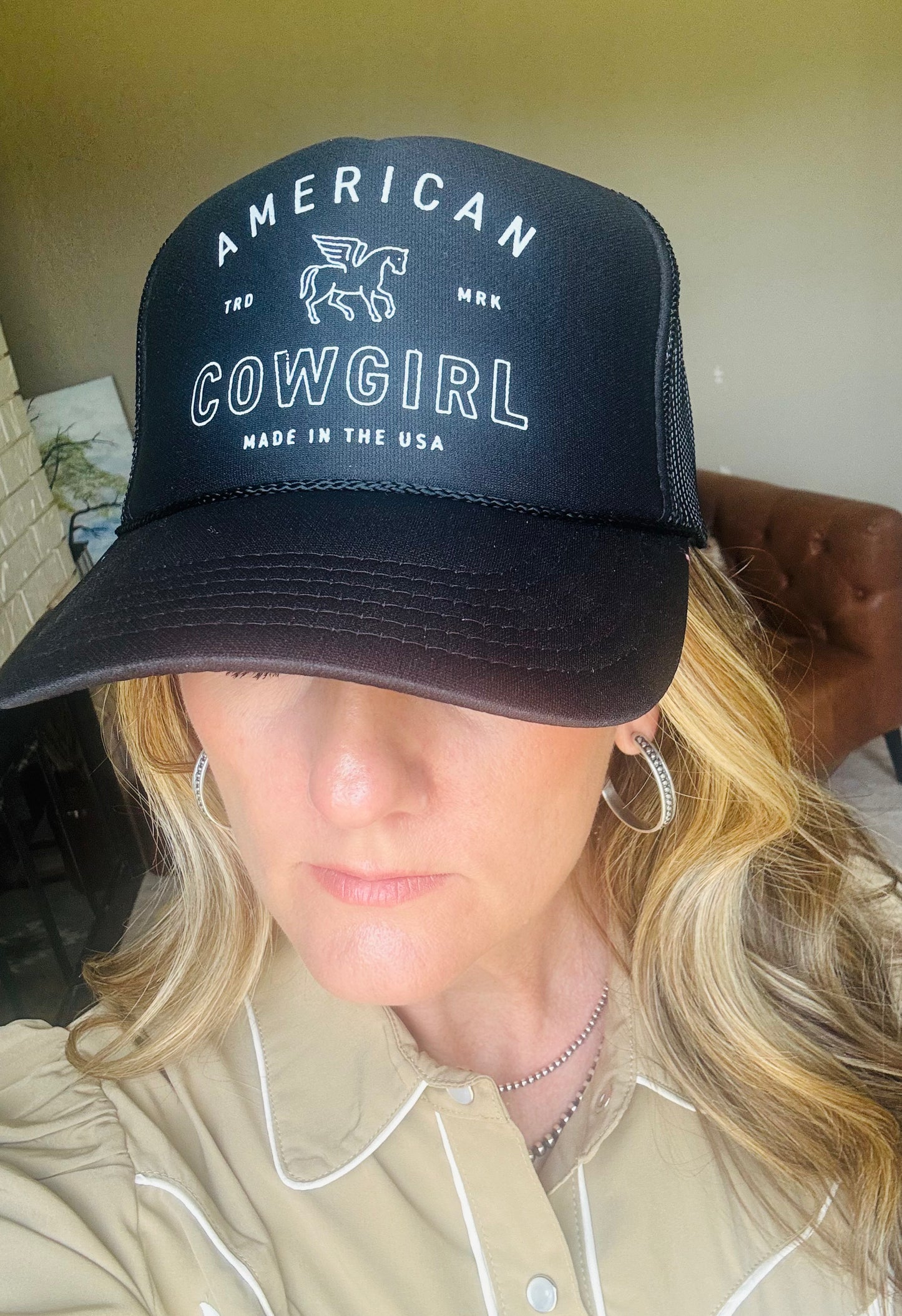 American Cowgirl Trucker Hat
