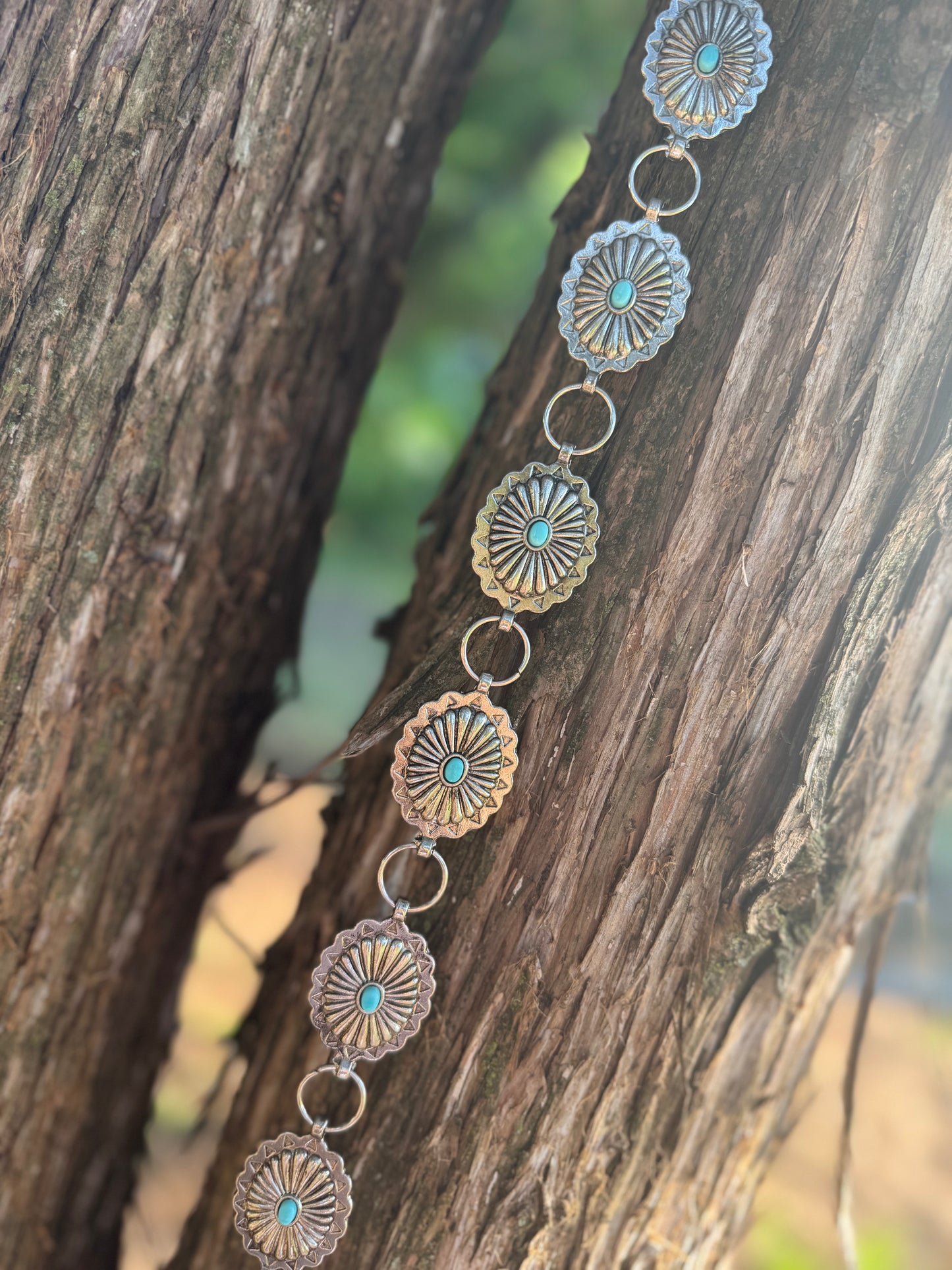 Turquoise Concho Belt