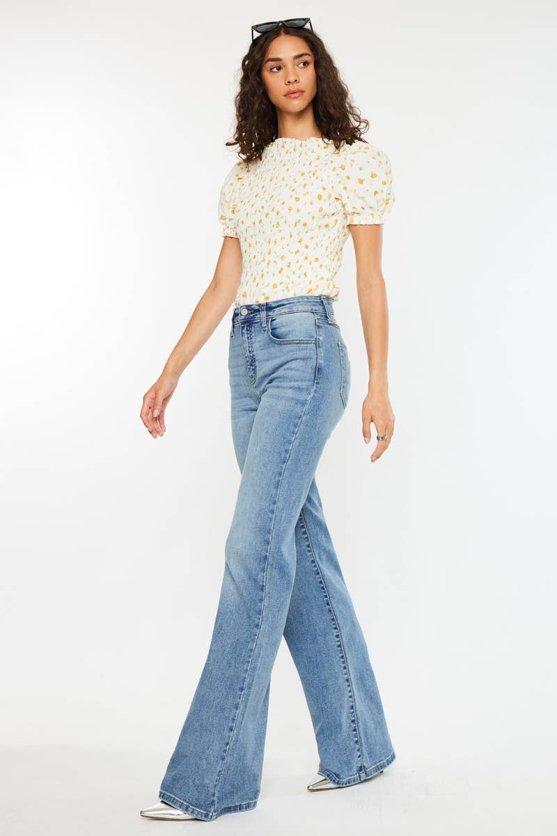 KanCan Curvy High Rise Flare