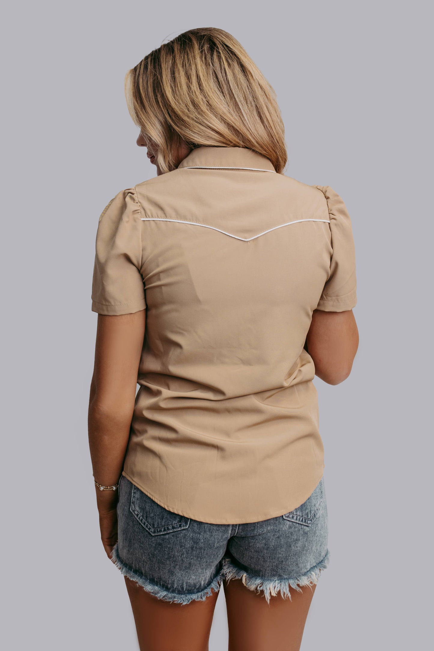 Western Yoke Pearl Snap Shirt