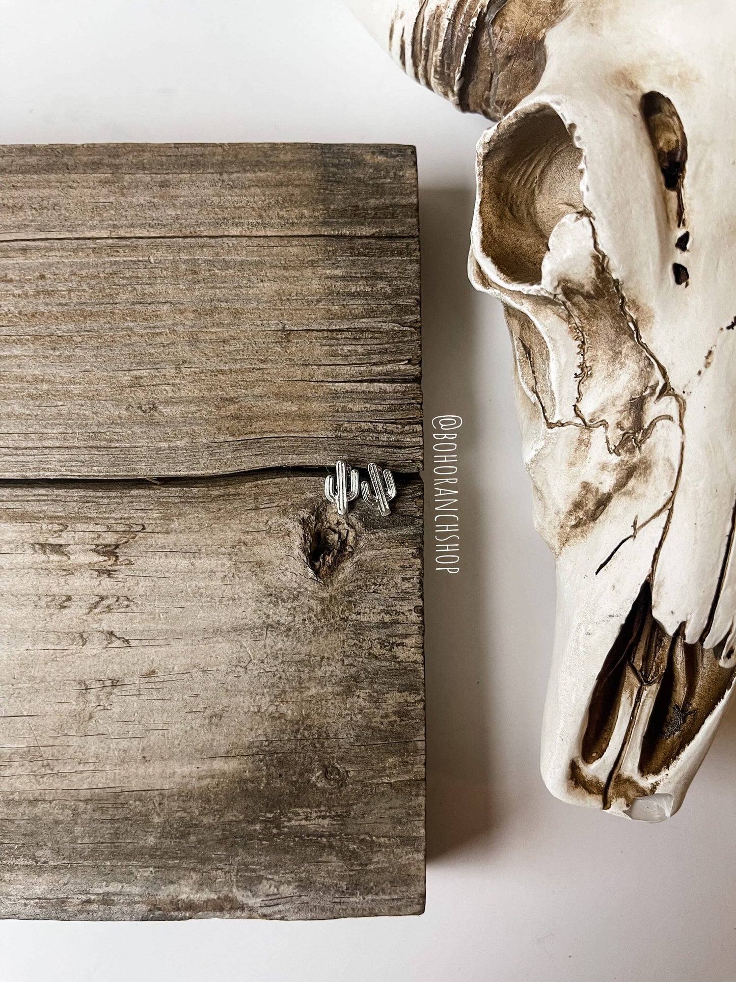 Mini Cactus Stud Earrings