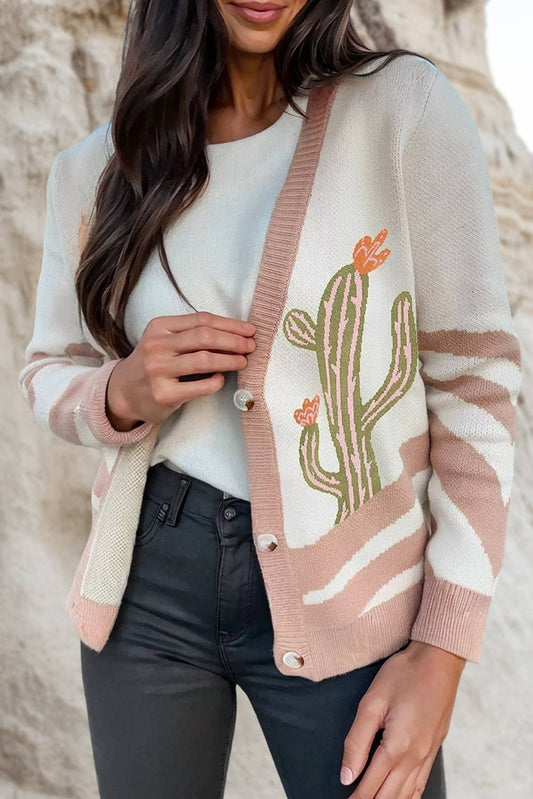 Cowgirl Cactus Cardigan