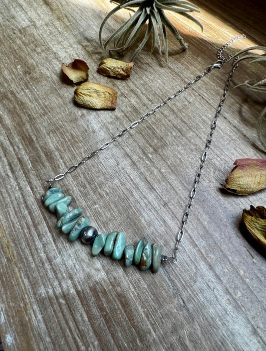 Green Turquoise Necklace